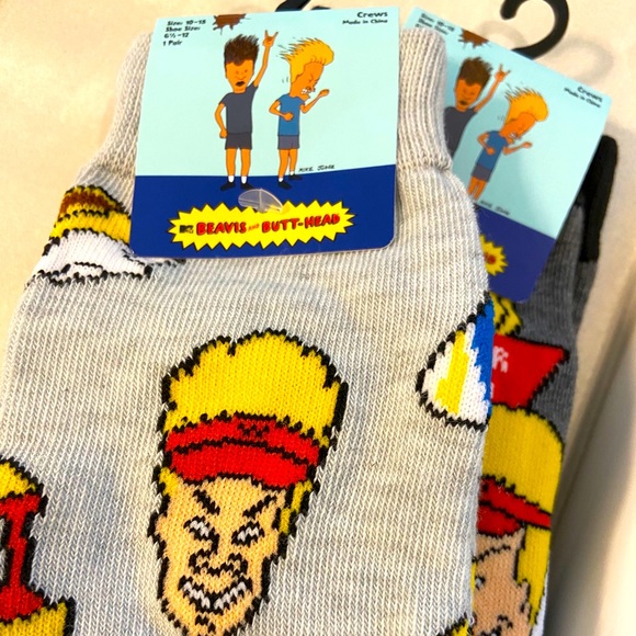 Bevis and Butthead Socks - Picture 5 of 7